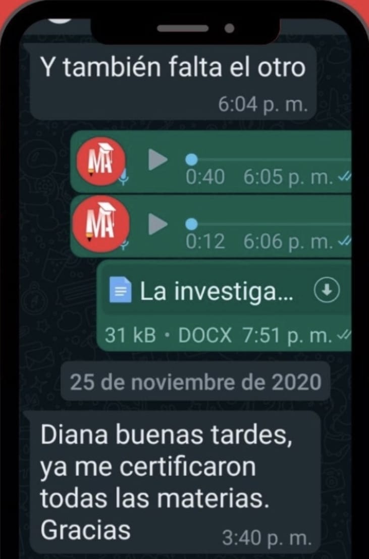 Caso de éxito - Trabajo de grado exitoso